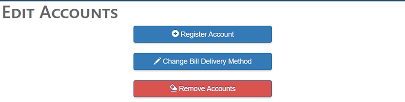 Screenshot showing MyMuni platform